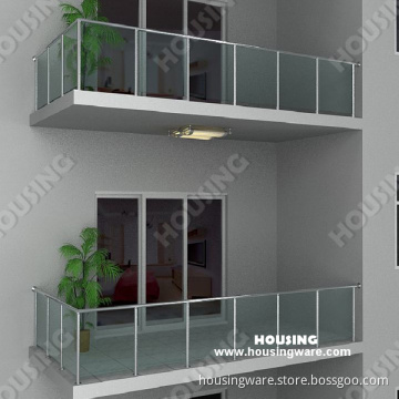Tempered Glass Railing / Balustrade for Balcony